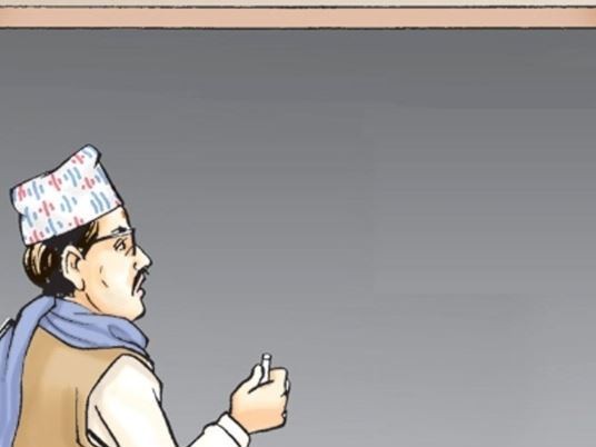 जहाँ लेखापालले पढाउँछन् नेपाली
